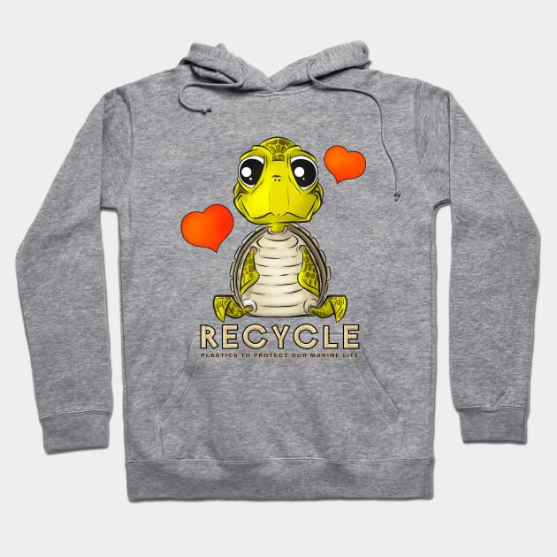 Help Save Our Oceans and its Wildlife Hoodie by yazgar